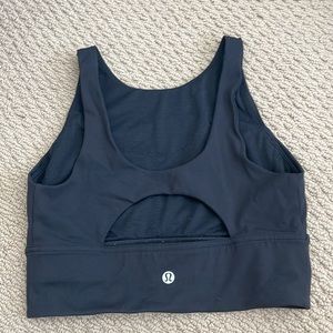 High neck supportive lulu bra for C/D cup